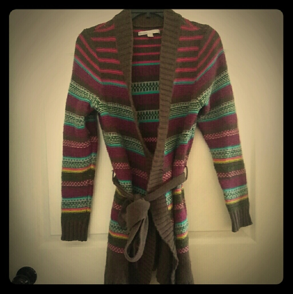 Colorful striped Old Navy sweater
